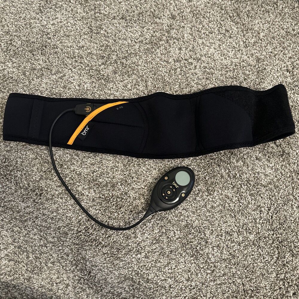 The BMR Flex Belt Abdominal Muscle Toner 150 Intensity Levels X-70 No Charger